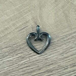 Sterling silver James Avery Heart Pendant